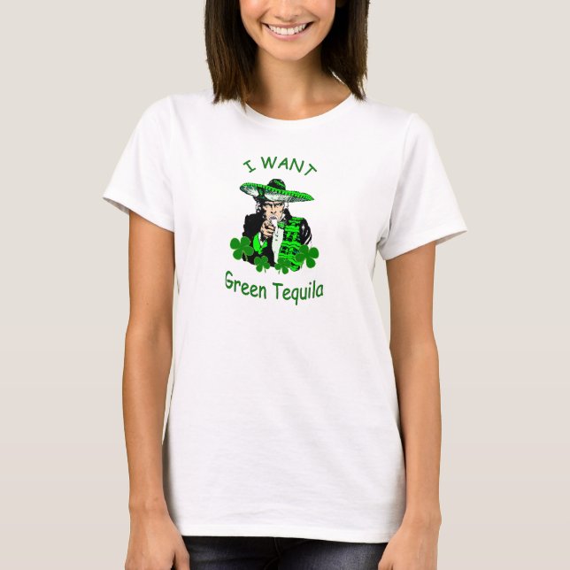 Camiseta Tio Sammy T-Shirt de Womens St. Patrick (Anverso)