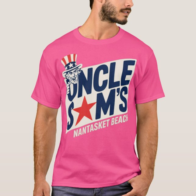 Camiseta Tío Sam's Nantasket Beach Hull, MAMÁES (2) (Anverso)