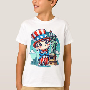 Camiseta "Tío Sam's New York: Celebrando la libertad"