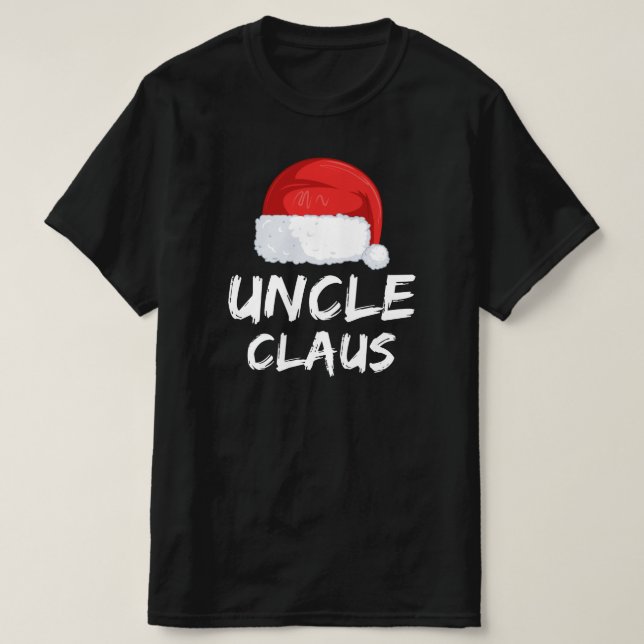 Camiseta tío santa claus (Diseño del anverso)