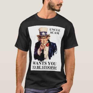 Camiseta Tío Scam Wants You de ser Stoopid