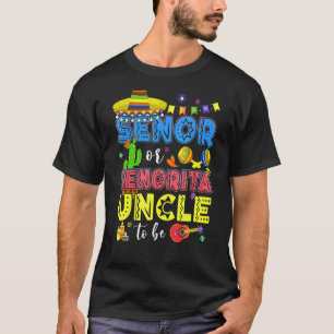 Camiseta Tío Senor O Señorita Para Ser Género Revelan Cinco