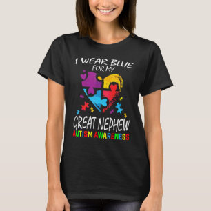 Camiseta Tío Tía Que Llevo Azul Por Mi Autismo De Gran Sobr