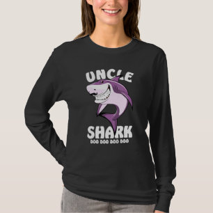 Camiseta Tío Tiburón Doo, mamá tía Papi Bebé