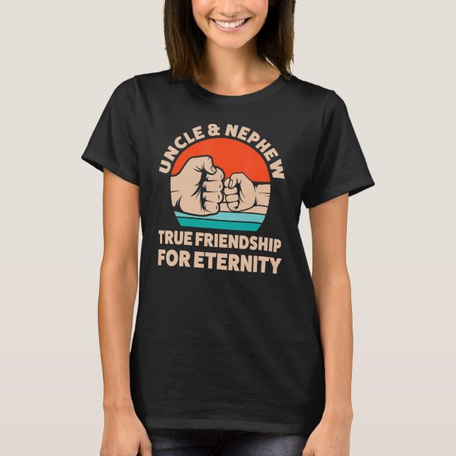 Camiseta Tío y sobrino tíos de amistad (Anverso)