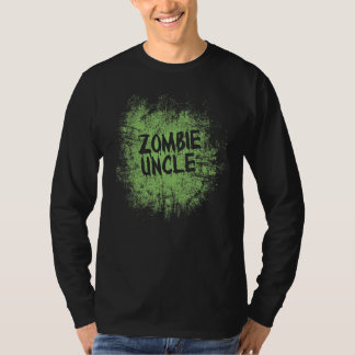 Camiseta Tío zombie genial disfraz de Halloween perezoso zo