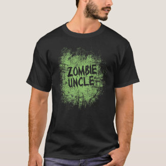 Camiseta Tío zombie genial pereza disfraz de halloween zomb