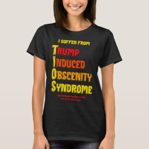 Camiseta Tios divertidos Síndrome de Obscenidad Inducida po