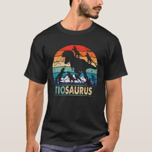 Camiseta Tiosaurus T Rex Tio Dinosaur 4 Día del Padre Infa