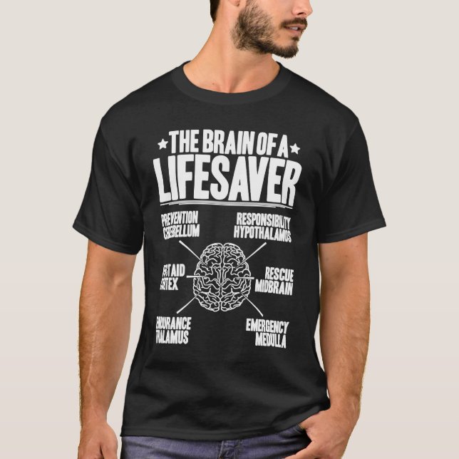 Camiseta Típico de vida cerebral (Anverso)