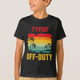 Camiseta Típico en vacaciones fuera de servicio Funny Salto