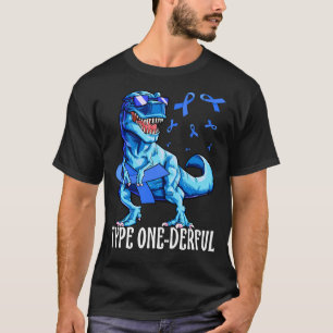 Camiseta Tipo 1 Cinta de Sensibilización sobre la diabetes 