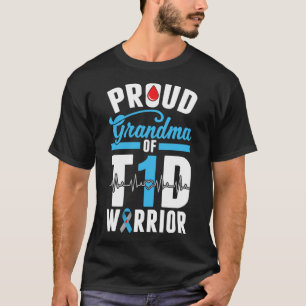 Camiseta Tipo 1 Diabetes Diabetes Graciosa Conciencia Cinta