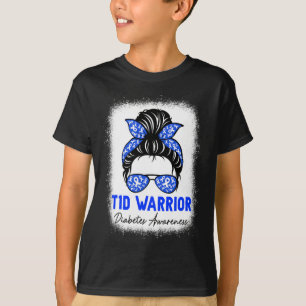 Camiseta Tipo 1 Guerrero de la Diabetes T1d Mes de Concienc