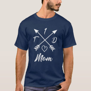 Camiseta Tipo 1 Madre diabética T1D Diabetes Regalos de con
