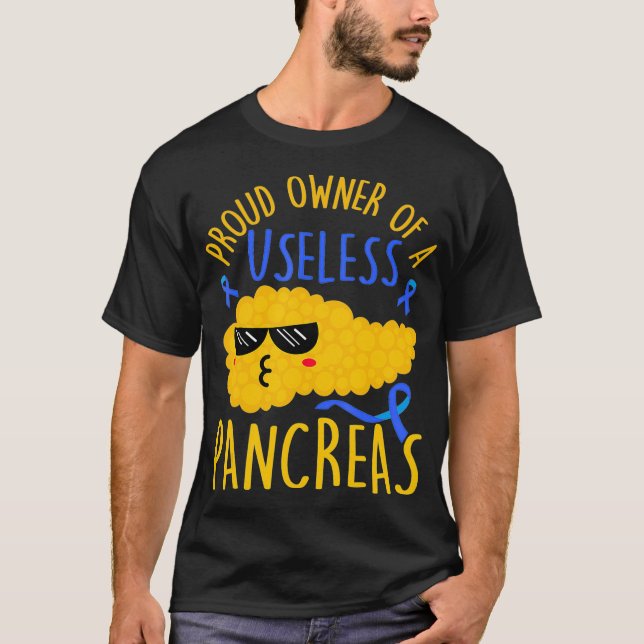 Camiseta Tipo 1 Sensibilización sobre la diabetes Diabetes  (Anverso)