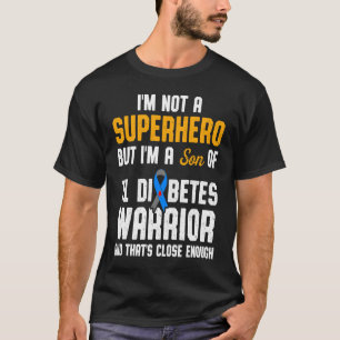 Camiseta Tipo 1 Sensibilización sobre la diabetes Hijo de S