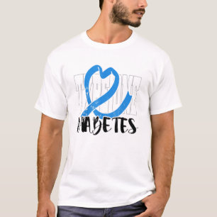 Camiseta Tipo 1 Sensibilización sobre la diabetes Luchadore