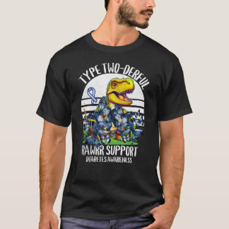 Camiseta Tipo 2 Maravilloso Tipo 2 Conciencia sobre la diab