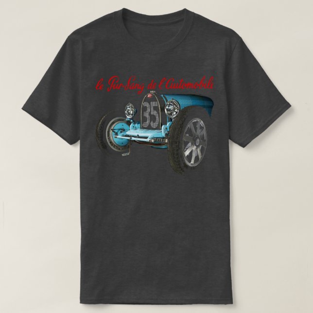Camiseta tipo 35 grand prix (Diseño del anverso)