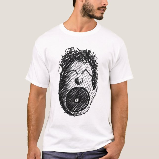 Camiseta Tipo alegre (Anverso)