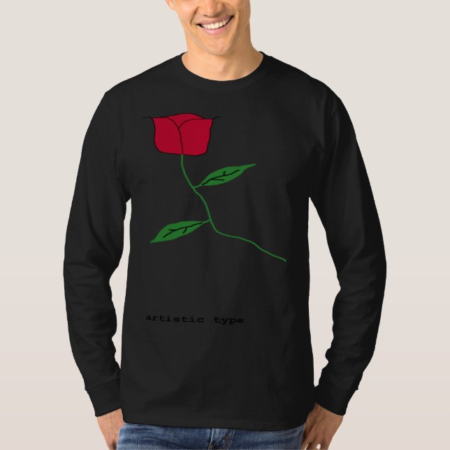 Camiseta Tipo artístico (Anverso)
