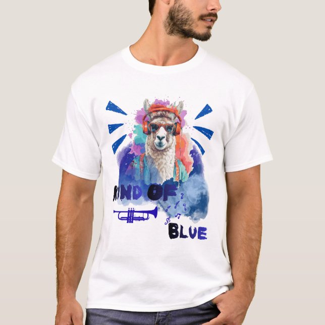 Camiseta Tipo azul (Anverso)