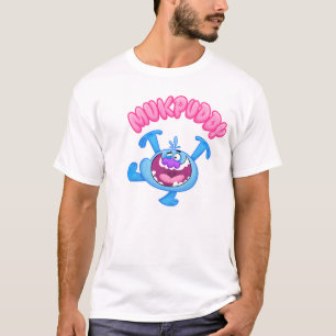 Camiseta Tipo azul de Mukpuddy - T para hombre llano básic