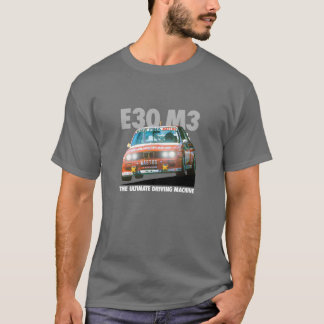 Camiseta Tipo blanco del corredor de BMW E30 M3 DTM