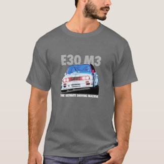 Camiseta Tipo blanco del corredor de BMW E30 M3 DTM