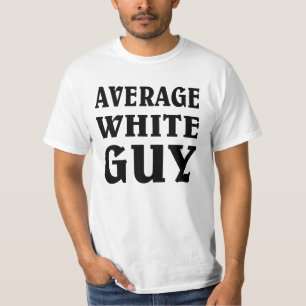 Camiseta Tipo blanco promedio.