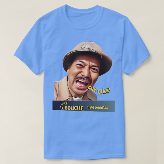Camiseta TIPO COMO Guy LeDouche Wild Man (Diseño del anverso)
