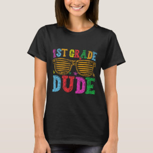 Camiseta Tipo de 1er grado vuelve a la escuela primer día d
