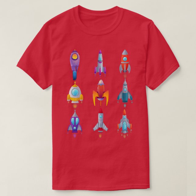 Camiseta Tipo de astronautas astronautas niños Chicas (Diseño del anverso)