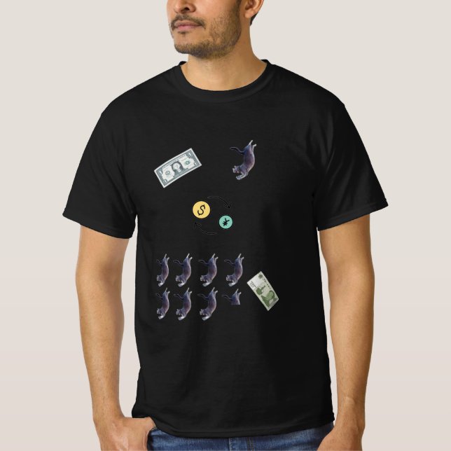 Camiseta Tipo de cambio de Cat (Anverso)
