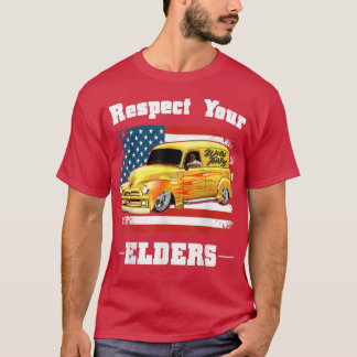 Camiseta Tipo de Funny Car - Respeto a los Mayores Clásico 