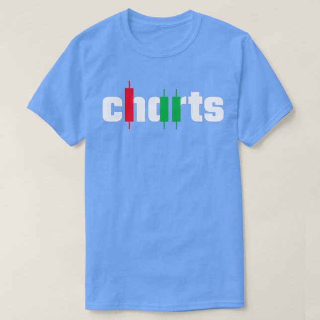 Camiseta Tipo de gráficos de candelabros japoneses oscuros (Diseño del anverso)