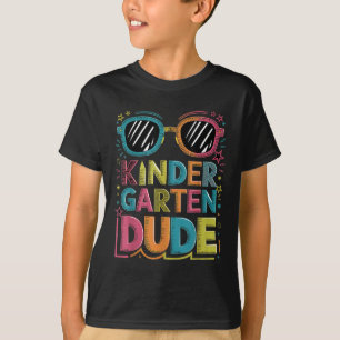 Camiseta Tipo de jardín de infantes Divertido primer día de