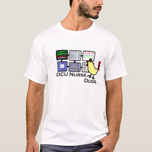 Camiseta tipo de la enfermera del eICU (Anverso)