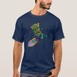 Camiseta Tipo de la persona que practica surf de Tiki