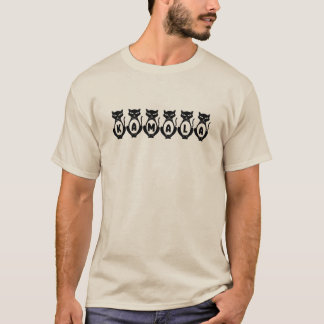 Camiseta Tipo de letra del gato de Kamala