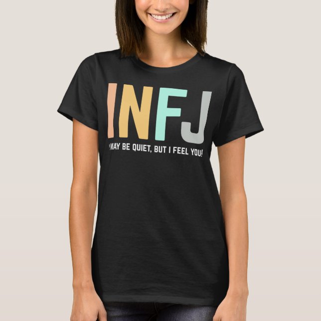 Camiseta Tipo de personalidad de INFJ Introvert Funny (Anverso)
