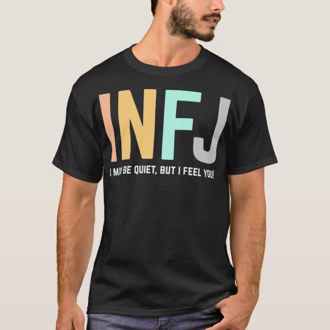 Camiseta Tipo de personalidad de INFJ Introvert Funny (Anverso)