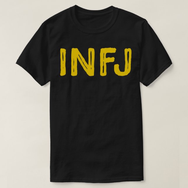Camiseta Tipo de personalidad de introducción de INFJ (Diseño del anverso)