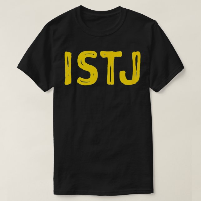 Camiseta Tipo de personalidad de introvertido ISTJ (Diseño del anverso)