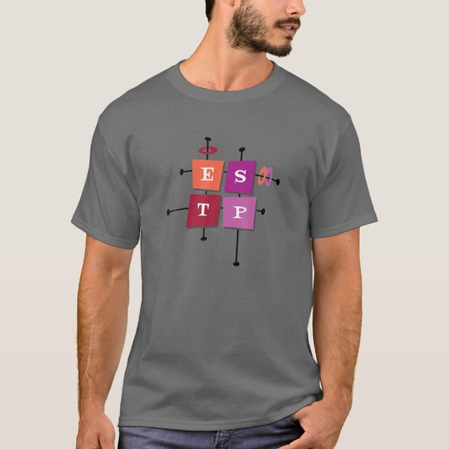 Camiseta Tipo de personalidad ESTP (Anverso)