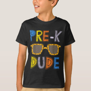 Camiseta Tipo de pre-k vuelve a la escuela-primer día de pr