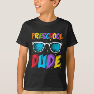 Camiseta Tipo de preescolar canta su primer día de vuelta a