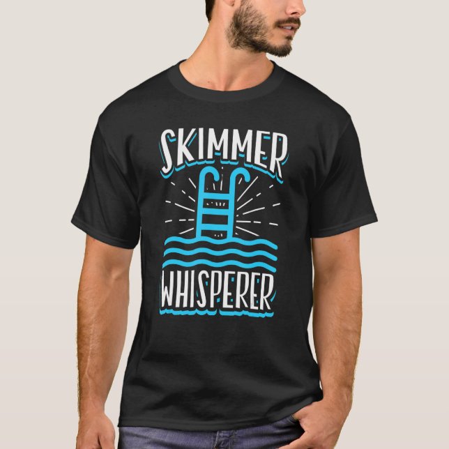 Camiseta Tipo De Reparación De Mantenimiento De La Piscina  (Anverso)