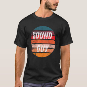 Camiseta Tipo de sonido retro vintage